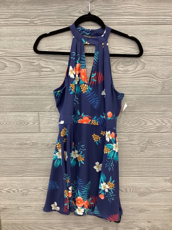 Dress Casual Short By Express In Floral Print, Size: Xs Online now