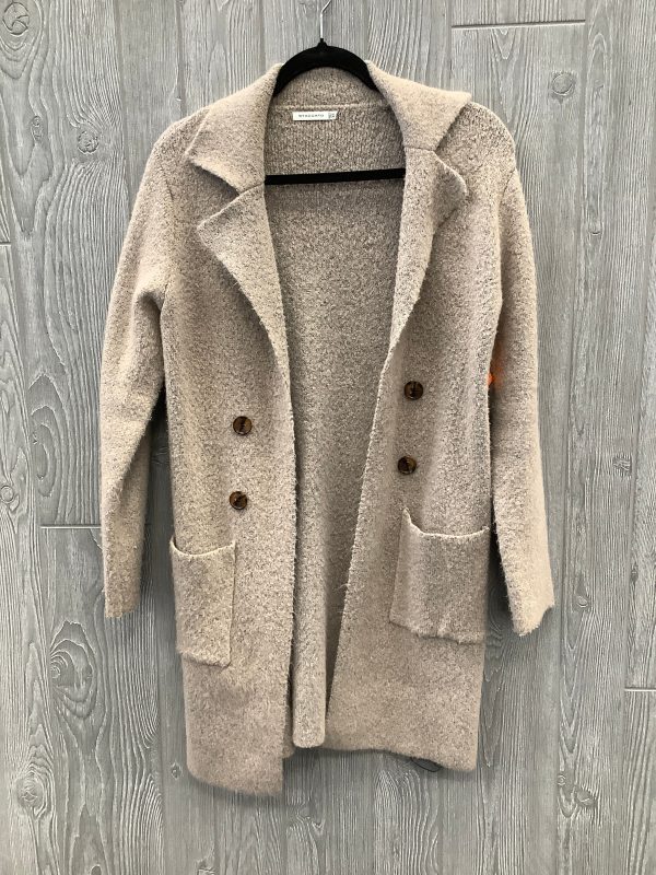 Sweater Cardigan By Staccato In Brown, Size: Xs For Cheap
