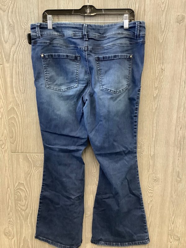 Jeans Boot Cut By Maurices In Blue Denim, Size: 16 Online now - Image 2