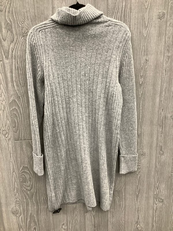 Dress Sweater By Clothes Mentor In Grey, Size: M Discount - Image 2
