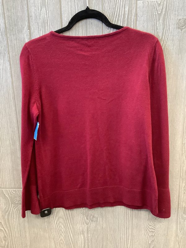 Sweater By Talbots In Red, Size: S For Cheap - Image 2