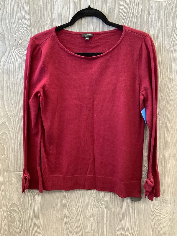 Sweater By Talbots In Red, Size: S For Cheap