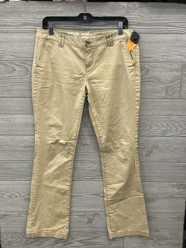 Jeans Boot Cut By Mossimo In Tan, Size: 6 Discount