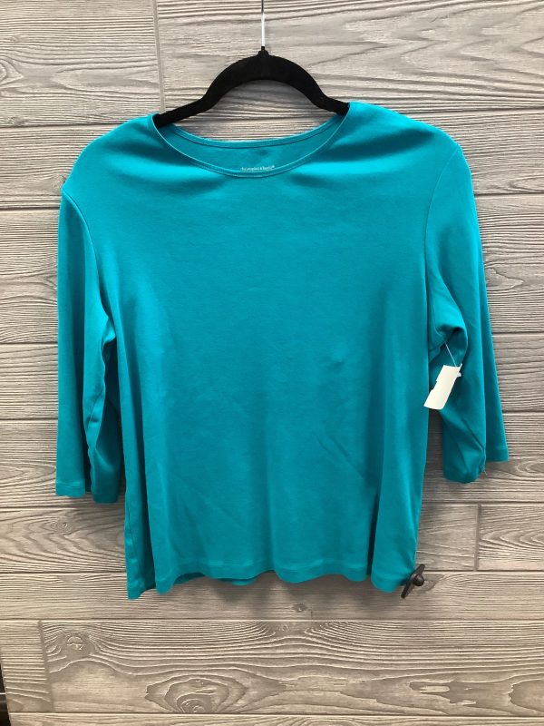 Top 3 4 Sleeve By Christopher And Banks In Blue, Size: Xl For Discount