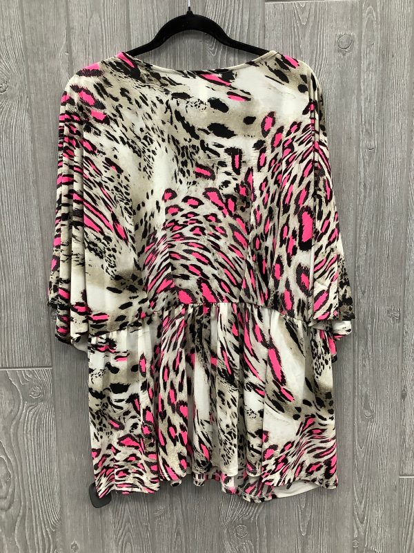 Top 3 4 Sleeve By Clothes Mentor In Animal Print, Size: Xl Discount - Image 2