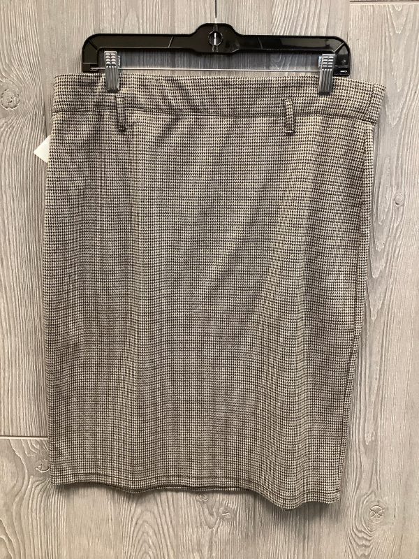 Skirt Midi By Max Edition In Plaid Pattern, Size: 14 For Discount - Image 2
