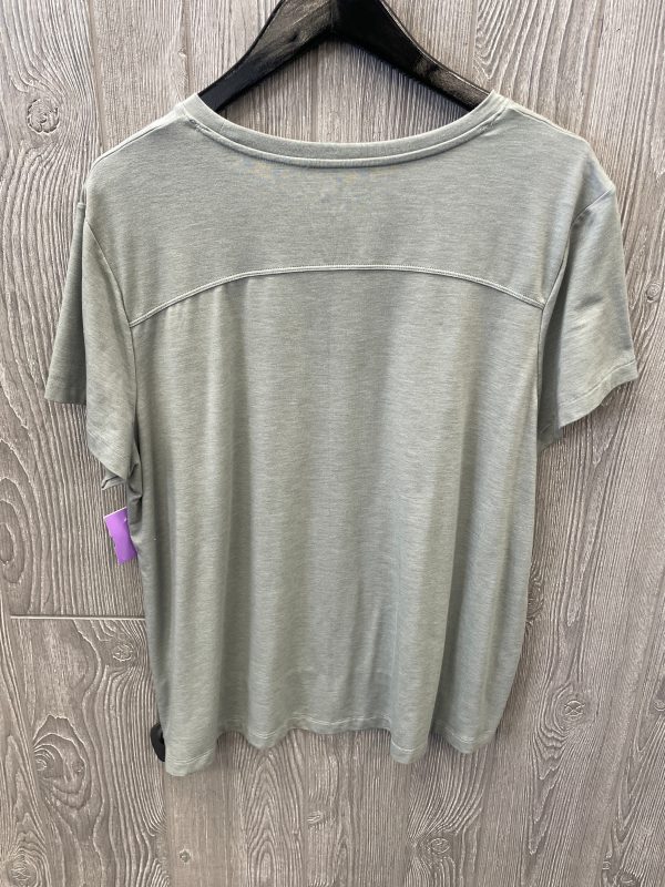 Athletic Top Short Sleeve By Avia In Green, Size: Xxl Hot on Sale - Image 2