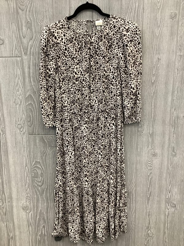 Dress Casual Maxi By A New Day In Animal Print, Size: Xs Fashion