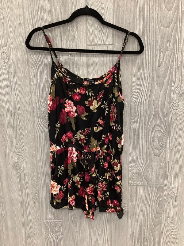 Black Romper Ambiance Apparel, Size L For Sale